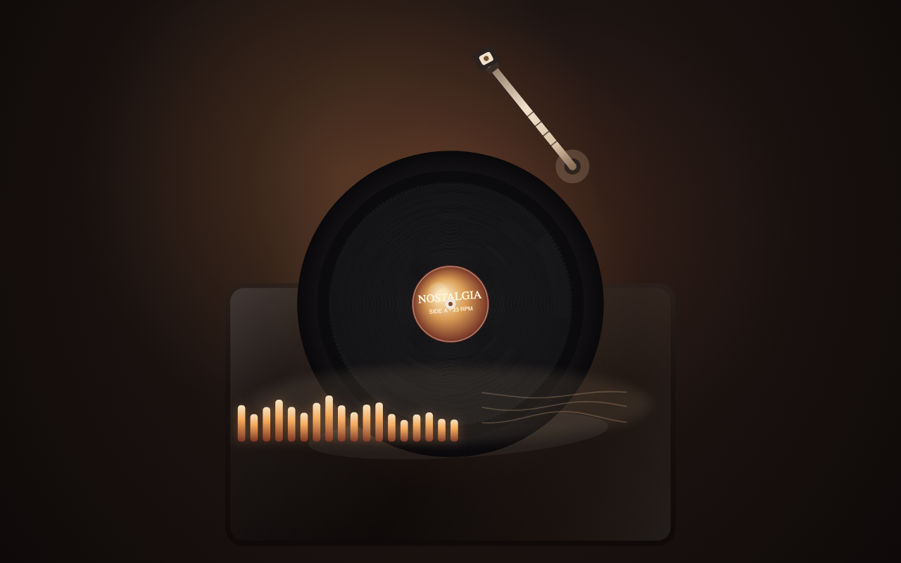 Screenshot of Vinyl Record Player