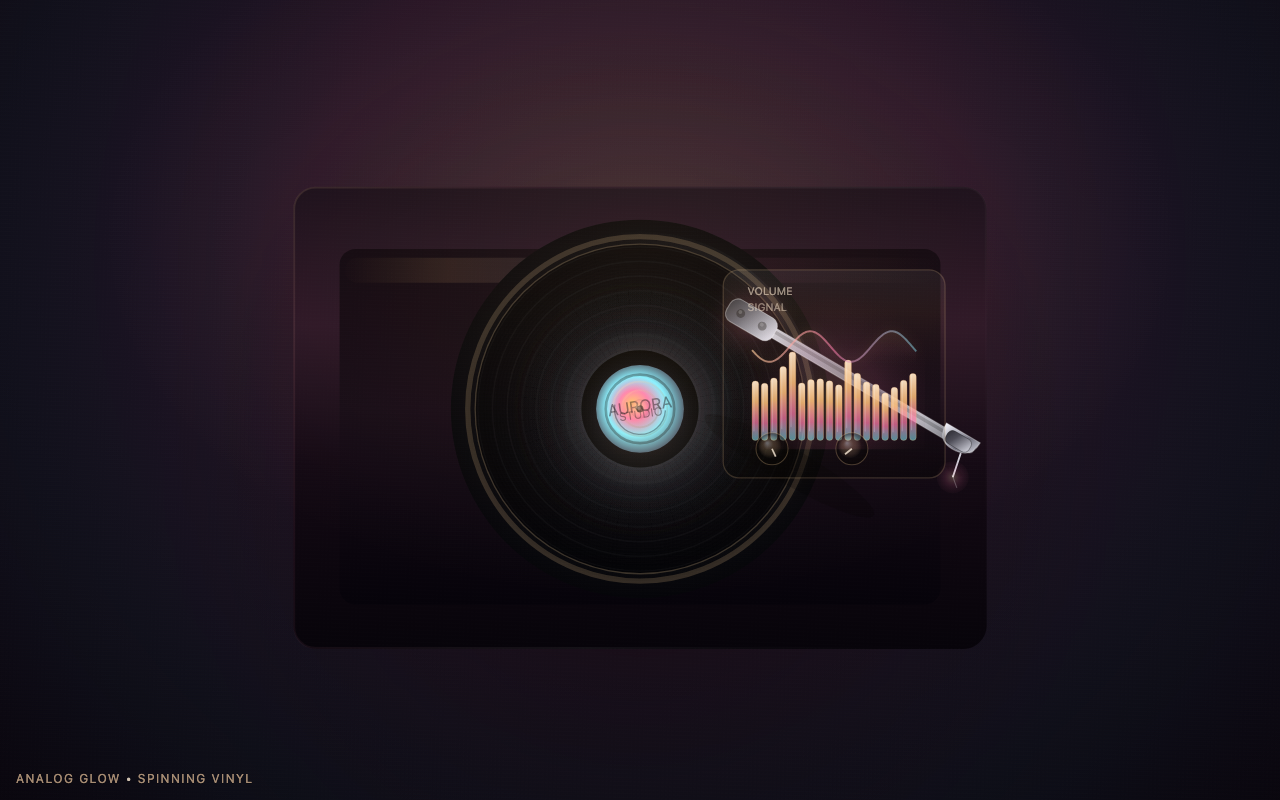 Screenshot of Vinyl Record Player