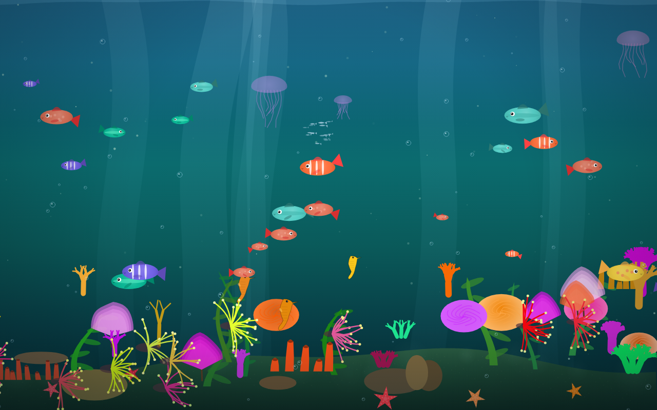 Screenshot of Underwater Coral Reef