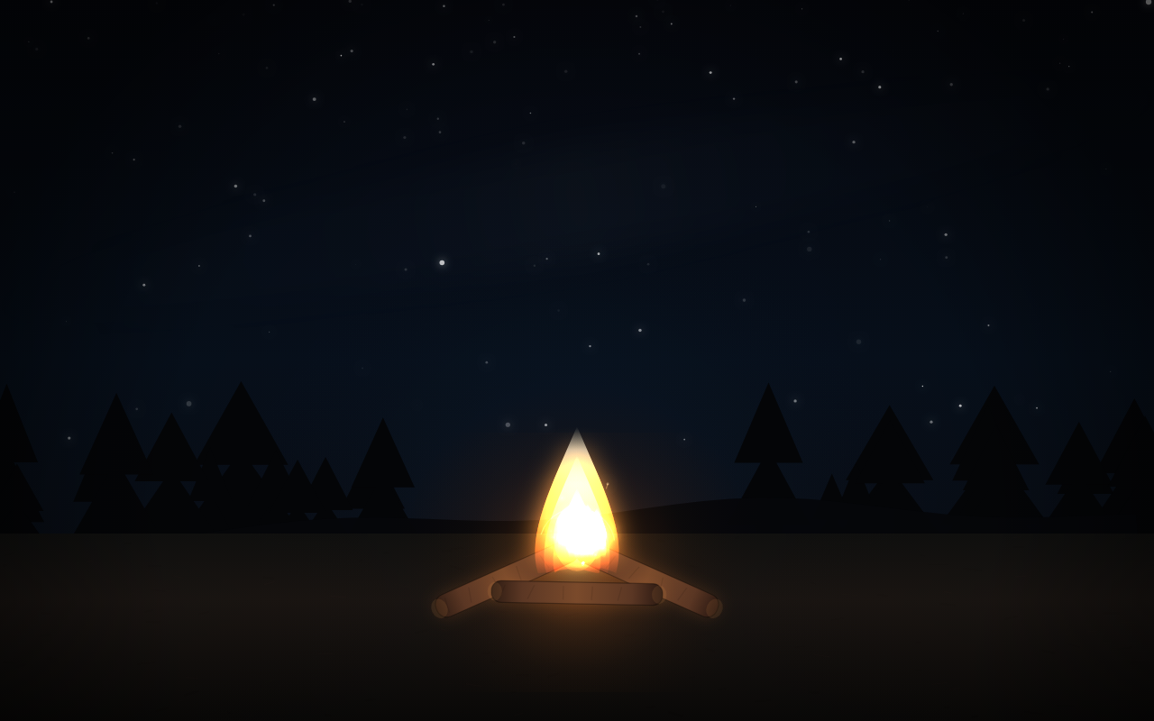 Screenshot of Campfire Under Stars