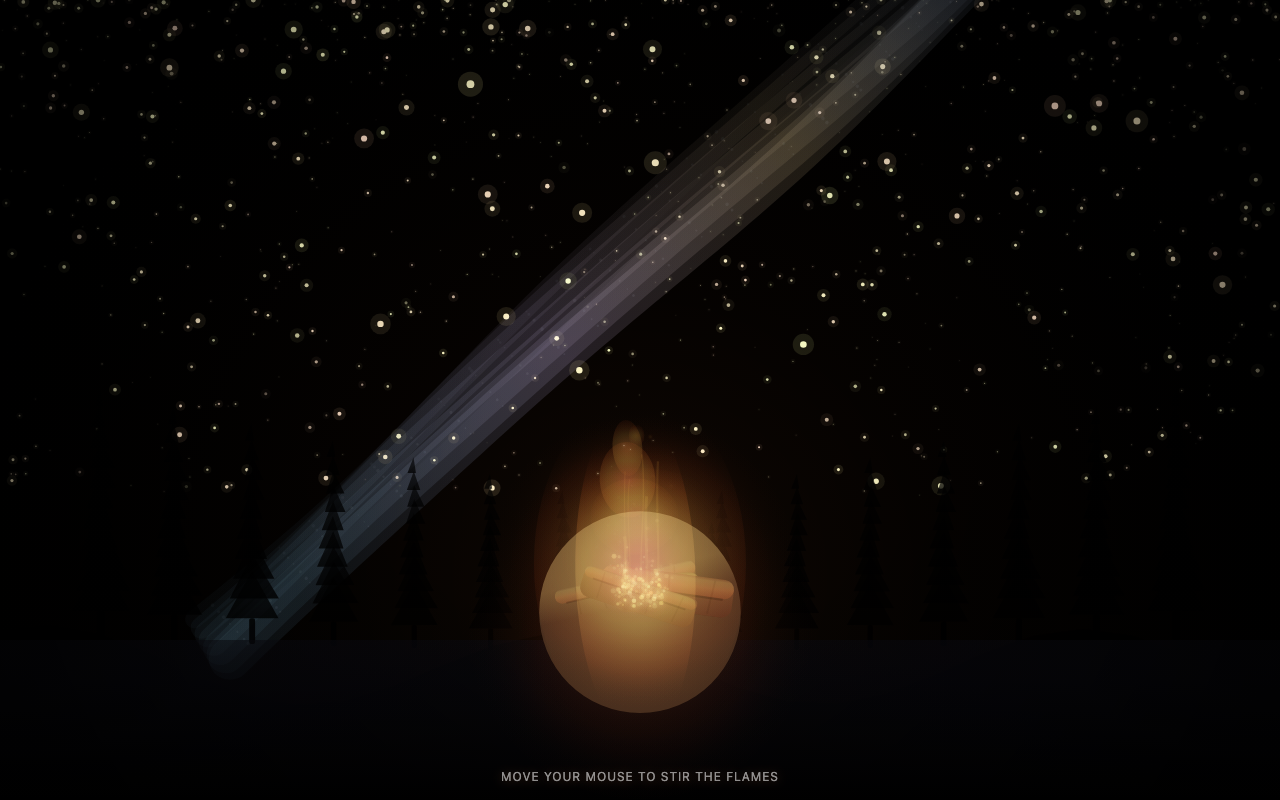 Screenshot of Campfire Under Stars